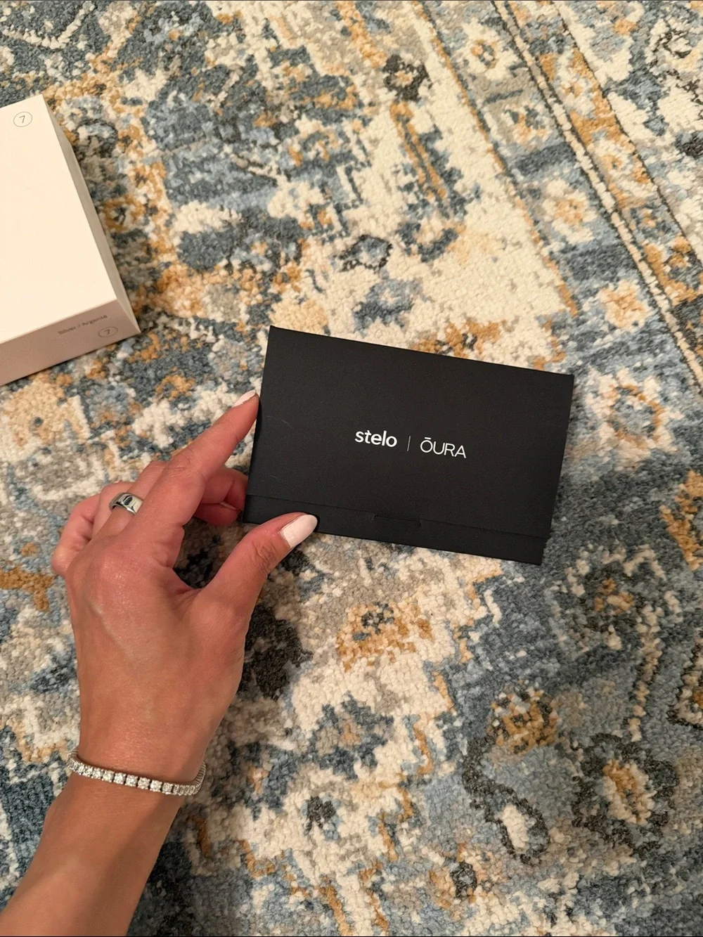 Oura Ring 4 Silver Size 7 + Dexcom Stelo CGM Bundle | lightly used